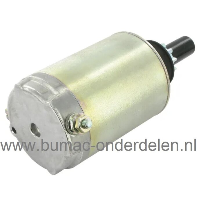 Startmotor 10 Tands voor Kohler K241, K301, K321, K341, K361 Motoren op Zitmaaiers, Frontmaaiers, Tuintrekkers, Elektrostartmoter, Electrische Starter, Elektrische Starter voor KOHLER K-241, K-301, K-321, K-341, K-361
