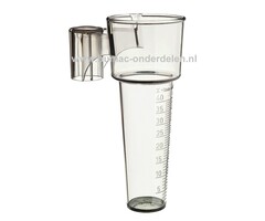 Een praktische regenmeter voor eenvoudige en nauwkeurige bepaling van de hoeveelheid neerslag van hoogwaardig en stabiel kunststof met geïntegreerde houder. Om het resultaat zo nauwkeurig mogelijk te maken, dient de regenmeter op een geschikte stang op ee