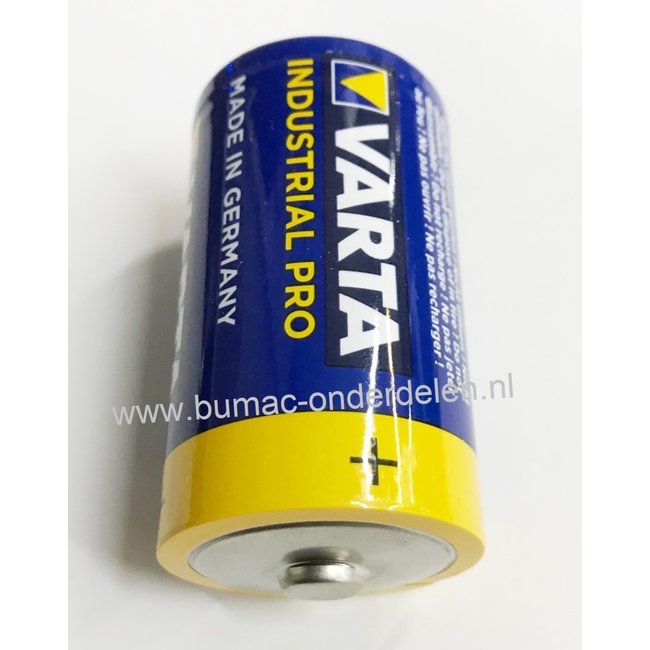 Varta LR14 1,5V Industrial Pro Alkaline Batterij Mono D de alkaline batterij zeer betrouwbaar en perfect voor Professioneel en Thuis gebruik De voordelen van de Varta Industrial Pro: Zeer Hoge Capaciteit  - Kwaliteit - Gaan Lang Mee IE-C Norm LR14, MN1400