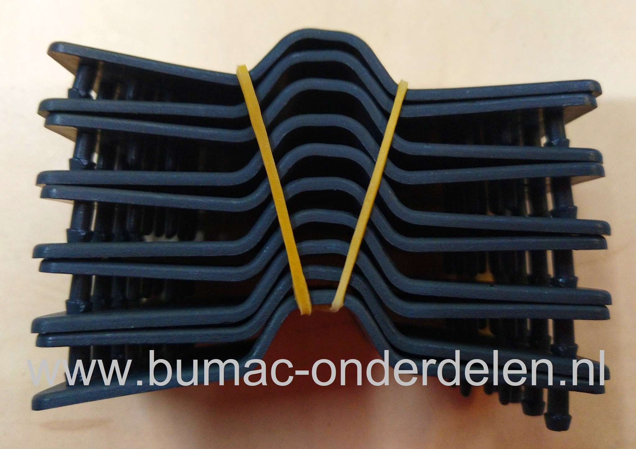 Bevestigingsclips, 10 stuks, zwart, kunststof, voor het bevestigen van netten en zeilen