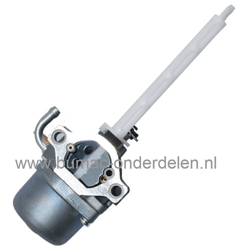 Carburateur voor Briggs & Stratton Motor met Horizontale Krukas op Generator, Aggregaat, Trilplaat, Houtversnipperaar, Tuinfrees, Waterpomp, Vergasser B&S, Briggs and Stratton Carburator