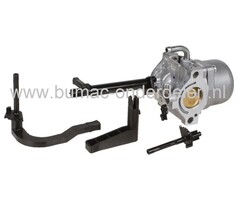 Carburateur voor Briggs & Stratton Motoren met Horizontale Krukas op Waterpomp, Tuinfrees, Trilplaat, Houtversnipperaar, Generator, Aggregaat, B&S Vergasser, Carburator voor Briggs and Stratton