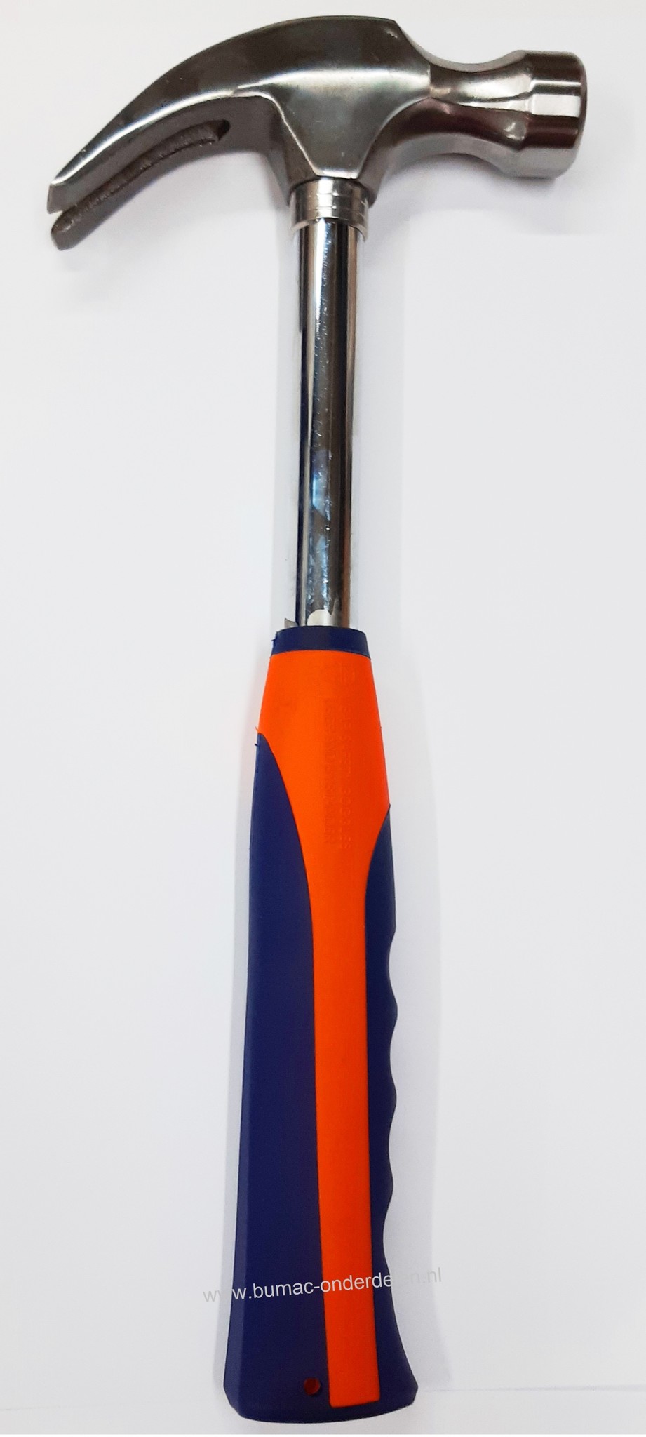 Klauwhamer lengte 32 cm  4,5 kilogram hamerkop is gesmeed en geslepen heeft een stalen buissteel met en kunststof greep De klauwhamers zijn voorzien van handige klauw om bijvoorbeeld spijkers mee uit muren te trekken.