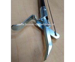 Vuilgrijper, papiergrijper, zwerfafvalgrijper 70cm voor o.a. papier Licht, handzaam ontwerp Steel en handgreep gepoedercoat Andere delen verzinkt. Het handvat is van stevig kunststof en ligt prettig in de hand. Deze afvalgrijper is in één maat te verkrijg