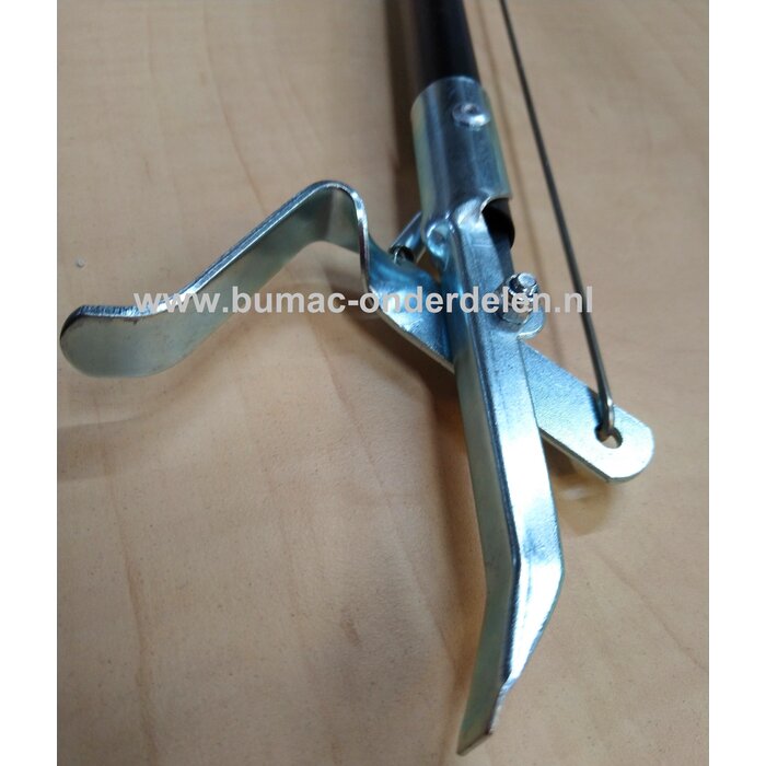 Vuilgrijper, papiergrijper, zwerfafvalgrijper 70cm voor o.a. papier Licht, handzaam ontwerp Steel en handgreep gepoedercoat Andere delen verzinkt. Het handvat is van stevig kunststof en ligt prettig in de hand. Deze afvalgrijper is in één maat te verkrijg