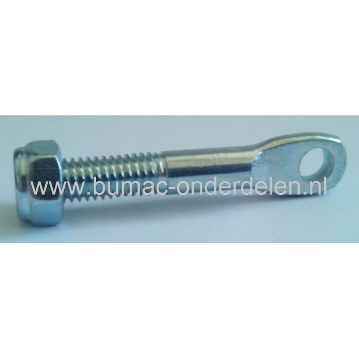 Alko Duwboom Bevestigingsset voor oa 5200BRV, M6 Bouten en Moeren voor bevestigen duwboom bij Grasmaaier - Benzinemaaier - Loopmaaier