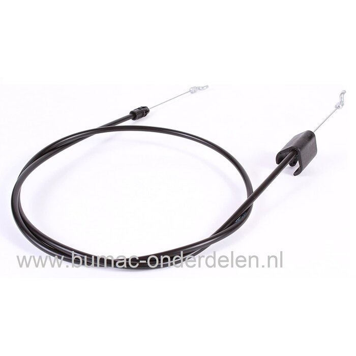 Motorremkabel voor Husqvarna, Jonsered, Partner, McCulloch Gazonmaaiers, Loopmaaiers, Cirkelmaaiers, Motorstopkabel, Bedieningskabel Electrolux Grasmaaiers, Benzinemaaiers, Grasmaaimachines