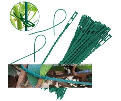 Plantenbinder 17cm kunststof groen 40 stuks Eenvoudig te gebruiken en herbruikbaar. Ideaal voor een verscheidenheid aan tuin- of kas toepassingen