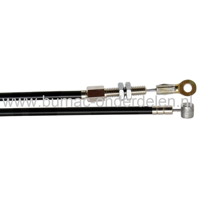 Koppelingskabel voor Wolf 52 Series, TA52K, TA52SK, Grasmaaiers, Benzinemaaiers, Loopmaaiers, MTD, Wolf, Cub Cadet, Bolens, Yardman Versnellingskabel, Aandrijfkabel Rijden, Bedieningskabel Wielaandrijving, Gazonmaaiers, Cirkelmaaiers, Grasmachines