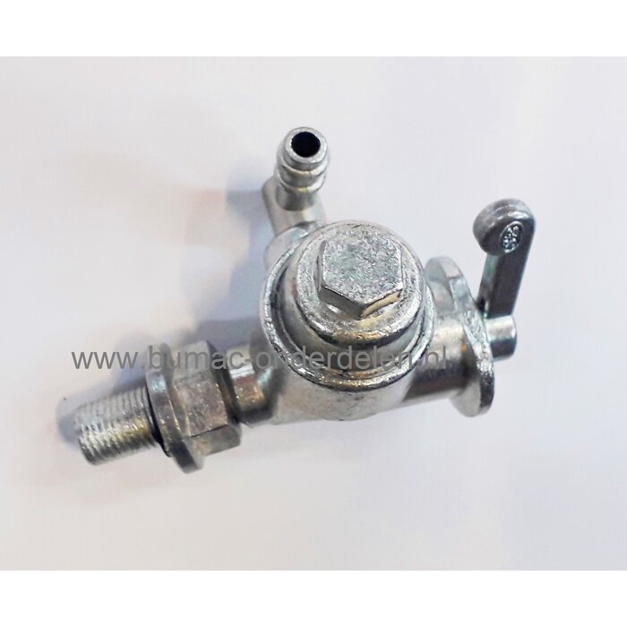 Benzinekraan  voor ROBIN EY15 Motoren, Brandstofkraan op Aggregaat, Trilplaat, Generator, Waterpomp, Tuinfrees, Kart Robin EY 15