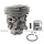 Cilinderset Ø 42 mm voor Husqvarna 445, 445E, 450, 450E, Jonsered CS2245, CS2245S, CS2250S, Kettingzaag, Motorzaag, Cylinder Compleet met Zuiger, Zuigerveer, Pistonpen, Borgclips, Partner, Kettingzagen, Motorzagen