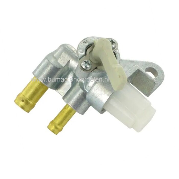 Benzinekraan voor Briggs & Stratton 4, 5.5 & 9 pk Vanguard motoren op oa Aggregaat, Trilplaat, Generator, Waterpomp, Tuinfrees, Kart, Vlinder, Helikopter, Kooimaaier, Kantensnijder, Brandstofkraan, B&S, Briggs and Stratton
