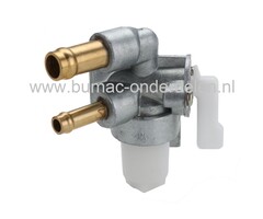 Benzinekraan voor Briggs & Stratton 4, 5.5 & 9 pk Vanguard motoren op oa Aggregaat, Trilplaat, Generator, Waterpomp, Tuinfrees, Kart, Vlinder, Helikopter, Kooimaaier, Kantensnijder, Brandstofkraan, B&S, Briggs and Stratton