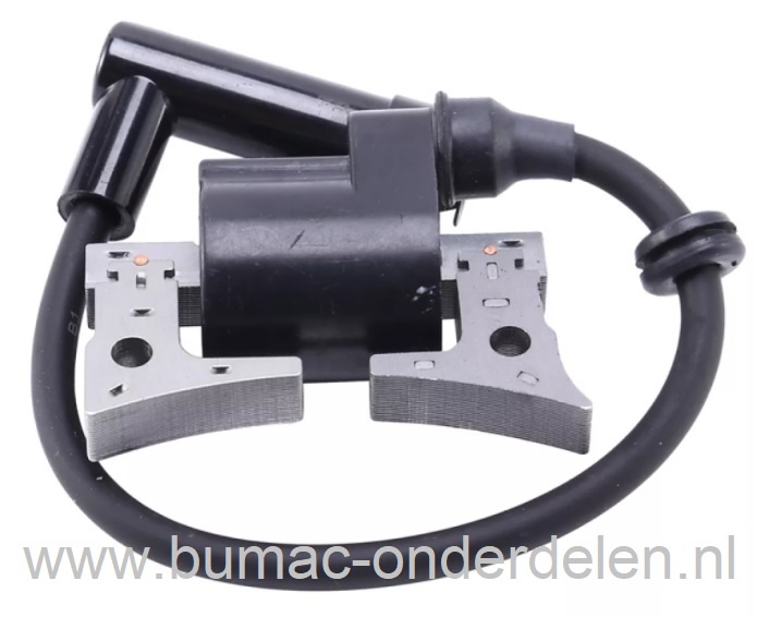 Ontstekingsspoel voor Robin - Subaru EX13, EX17 en EX21 Motoren met Horizontale Krukas en 4.5, 6 en 7 Pk op Generator, Aggregaat, Waterpomp, Tuinfrees, Trilplaat, Kart, Houtversnipperaar, Elektronische Ontsteking, Bobine, EX 13, EX 17, EX 21, onderdeel