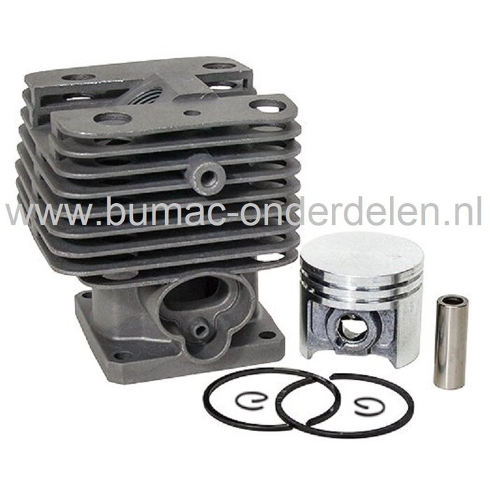 Cilinderset Ø 40 mm voor Stihl FS250, Bosmaaiers, Trimmers, Bermmaaier, STIHL Cylinder Compleet met Zuiger, Zuigerveren, Pistonpen, Borgclips voor FS 250 onderdelen