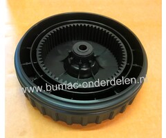 Achterwiel 12,7 x 200 mm voor Honda HRX476HX, HRX476HXE, HRX476SX Grasmaaier, Grasmachine Aandrijfwiel voor Honda HRX 476 HX,HRX 476 HXE, HRX 476 SX  Maaimachine