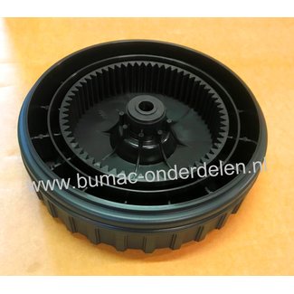 Achterwiel 12,7 x 200 mm voor Honda HRX476HX, HRX476HXE, HRX476SX Grasmaaier, Grasmachine Aandrijfwiel voor Honda HRX 476 HX,HRX 476 HXE, HRX 476 SX  Maaimachine