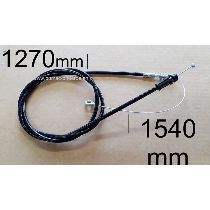 Mes inschakelingskabel  voor Honda Grasmaaier HRX476, Kabel schakelt Maaimes in.  MesInschakelingskabel  gazonmaaier HRX 476, onderdeel