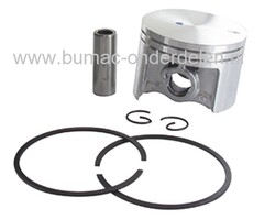Zuigerset Ø 52 mm voor Stihl MS382 Kettingzaag, STIHL Cylinder Compleet met Zuigerveren, Pistonpen en Borgclips voor MS-382 Motorzaag