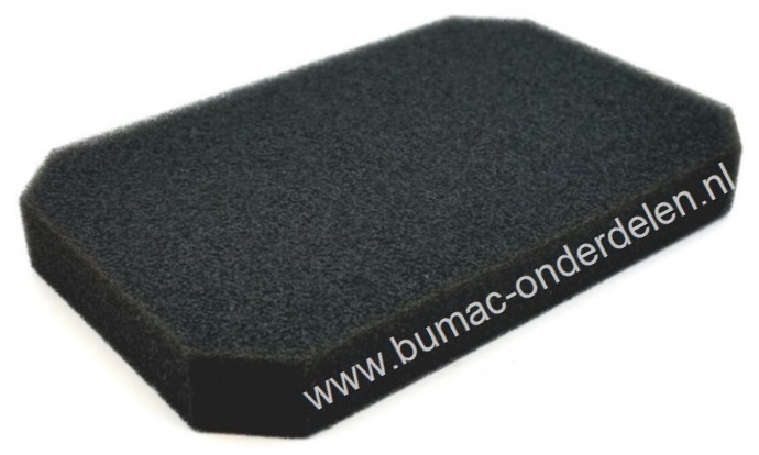 Luchtfilter voor ROBIN / SUBARU EX17 Motoren met Horizontale Krukas en 6 Pk op Trilplaat, Generator, Aggregaat, Waterpomp, Mechanische Troffel, Schuimfilter, Luchtfilter Spons, Fijnstoffilter