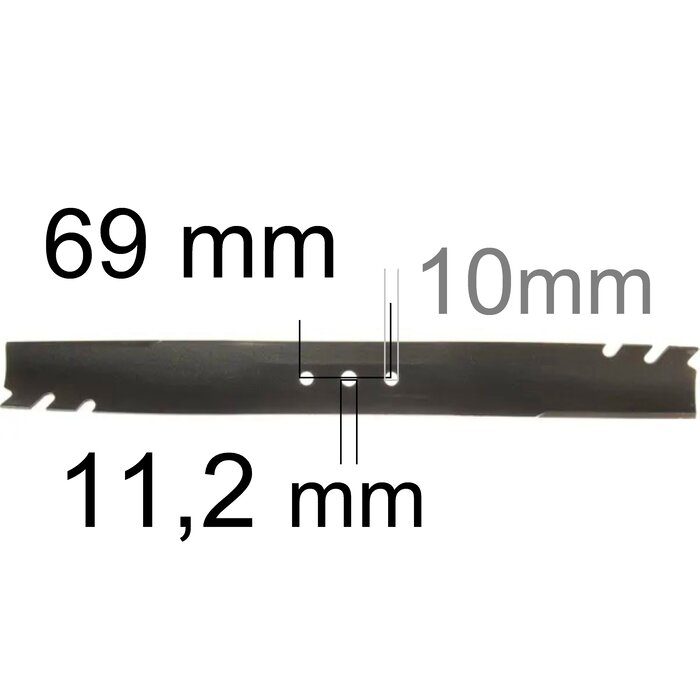 Mes 53 Cm voor Toro Grasmaaier 20995, 20996, 20897, 20899, Mulchmes, Gatormes voor Toro onderdeel