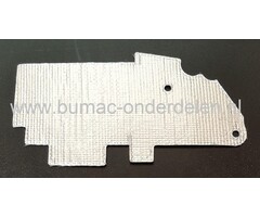 Hitteschild voor Stihl Kettingzaag 017, 018, MS170, MS170C, MS170D, MS180, MS180C, STIHL Koelplaat voor Motorzaag 017, 018, MS-170, MS-170C, MS-170D, MS-180, MS-180C, Warmteplaat, Warmteschild
