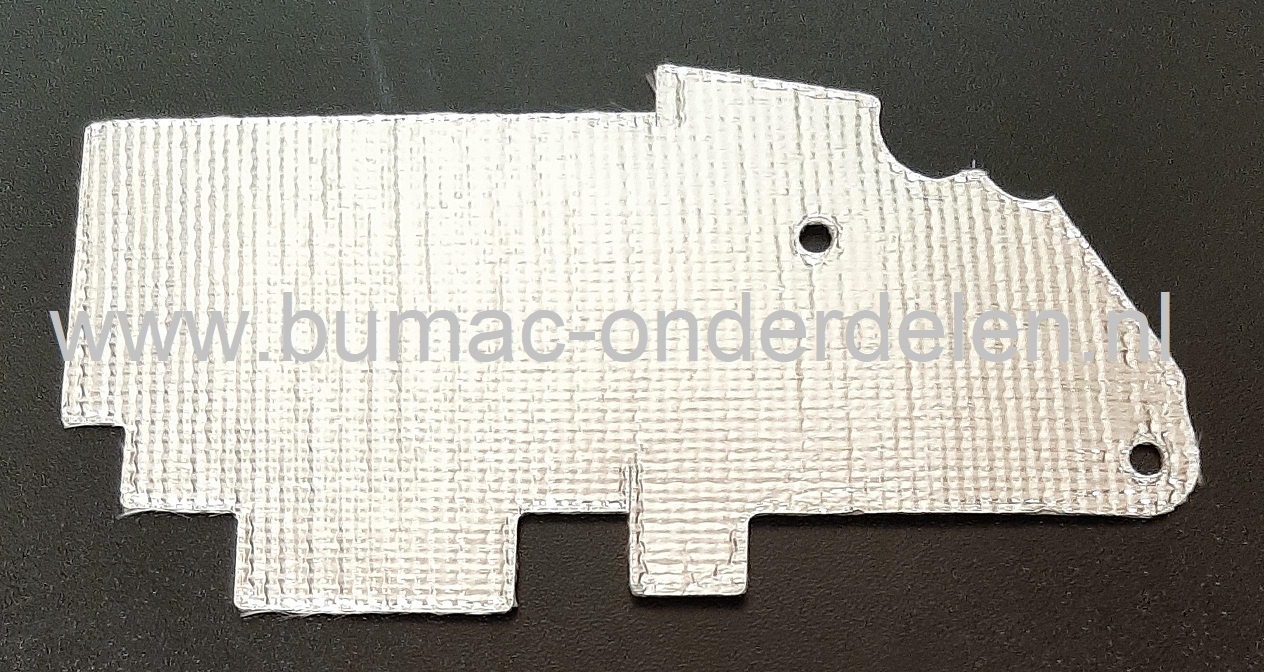 Hitteschild voor Stihl Kettingzaag 017, 018, MS170, MS170C, MS170D, MS180, MS180C, STIHL Koelplaat voor Motorzaag 017, 018, MS-170, MS-170C, MS-170D, MS-180, MS-180C, Warmteplaat, Warmteschild