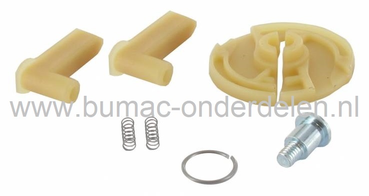 Startpalset voor Robin / Subaru EH12, EH17, EH25, EX13, EX17, EX21, EY15, EY20, EY20-3 Motoren met Horizontale Krukas en 3.5 t/m 8.5 Pk op Generator, Aggregaat, Waterpomp, Houtversnipperaar, Tuinfrees, Mechanische Troffel, Trilplaat, Starterpal Set