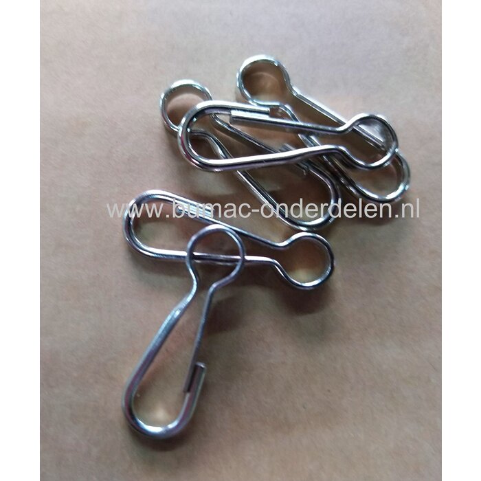 Simplexhaak 30mm, vernikkeld Watersport, klussers, hobbyisten Simplexhaken hebben als doel om producten te kunnen bevestigen. Met een simplexhaak kan iets snel worden opgehangen of vastgeklikt Autosleutels, Huissleutels