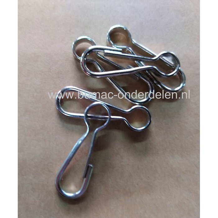 Simplexhaak 60mm, vernikkeld Watersport, klussers, hobbyisten Simplexhaken hebben als doel om producten te kunnen bevestigen. Met een simplexhaak kan iets snel worden opgehangen of vastgeklikt Autosleutels, Huissleutels