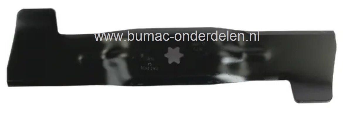 Maaimes Rechts 46,7 Cm voor MTD, Cub Cadet, Wolf, Bolens, Yardman, Massey Ferguson, Gutbrod Zitmaaiers met 36 Inch, 92 Cm Maaidek met Achteruitworp, Rechter Mes voor GLX92SHL, GLX92SHL-SK, MF36-20HG, MF36-22HG, Expert 92.220H, JE180H, HS5200