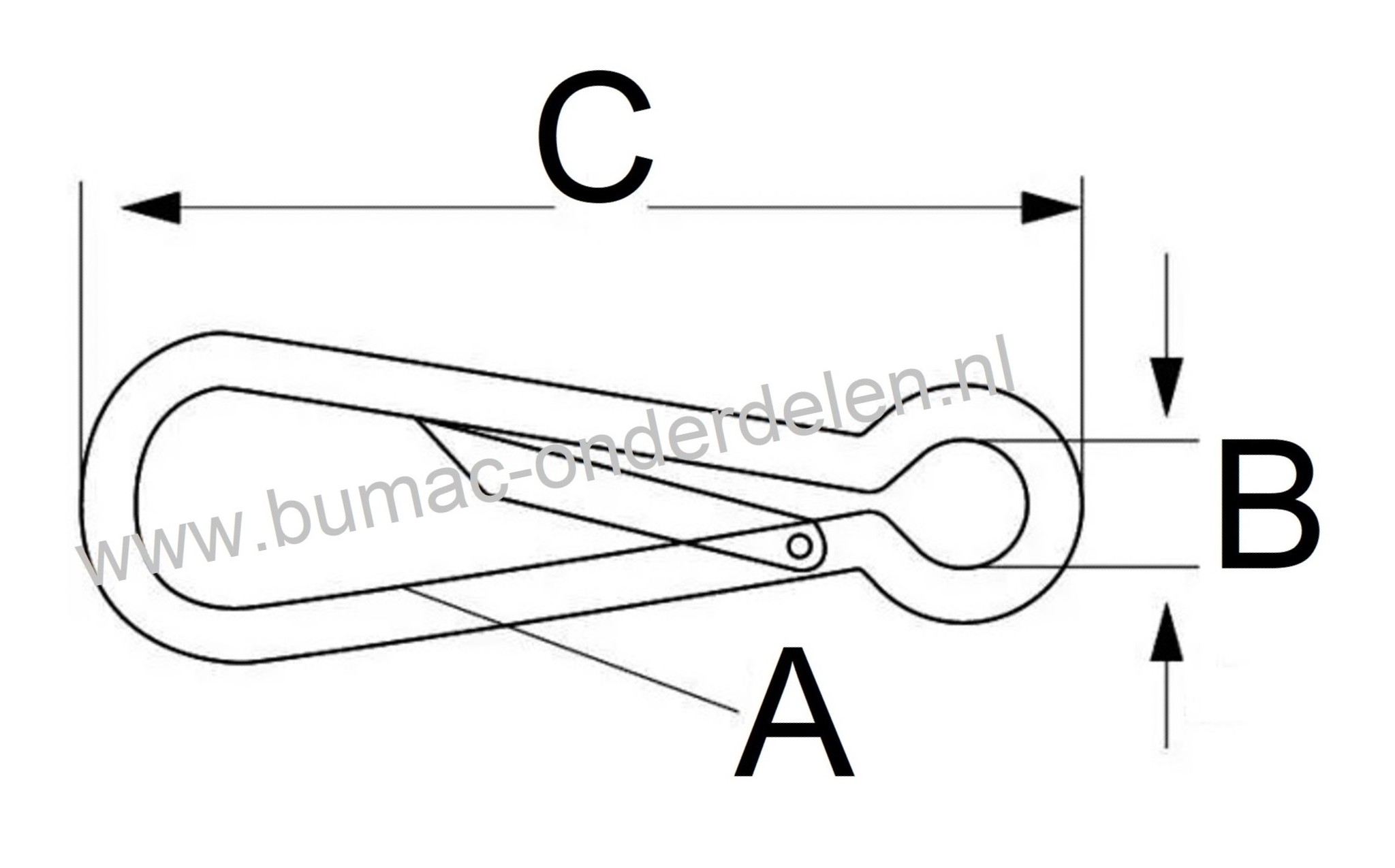 Kabelbevestiging met haak Ø 6mm Simplexhaak 40mm, vernikkeld Bevestigingssystemen voor lading / Dekkleden Watersport, klussers, hobbyisten Simplexhaken hebben als doel om producten te kunnen bevestigen. Met een simplexhaak kan iets snel worden opgehangen