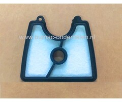 Luchtfilter voor Husqvarna, Jonsered, Bladblazer 125B, 125BX, 125BVX, BS126,  B2126, BV2126, Bladzuiger, Leaf Blower 125 B, 125 BX, 125 BVX, BS 126,  B 2126, BV 2126, onderdelen