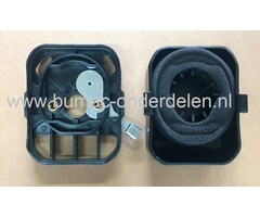 Luchtfilterhuis Compleet voor Tanaka, Hitachi, Shindaiwa Bosmaaier, Bladblazer, TBC373, B45, Luchtfilterkap, Luchtfilterhouder, Luchtfilterdeksel met Chokeknop TBC 373, B 45