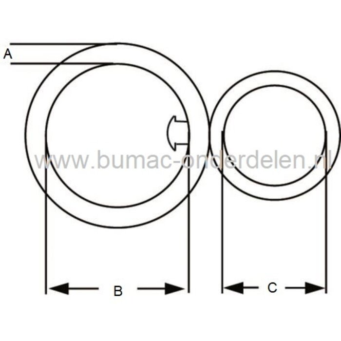 Wervel 6mm staal, verzinkt, 2 ogen gekoppeld door een Wartel, voorzien van een groot oog en een klein oog  Wervel met Draaiwartel. De Wartel-Staartwervel-Schapenwervel stevige Wartel voor een draaiende Verbinding  Ruitersport Honden Vogels VeehouderijWerv