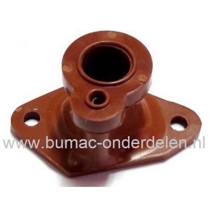 Inlaatspruitstuk voor Dolmar en Makita Kettingzaag, Motorzaag, Aansluiting Carburateur voor Dolmar PS222TH, Makita DCS230T, Aansluitrubber Vergasser PS-222-TH, DCS-230-T