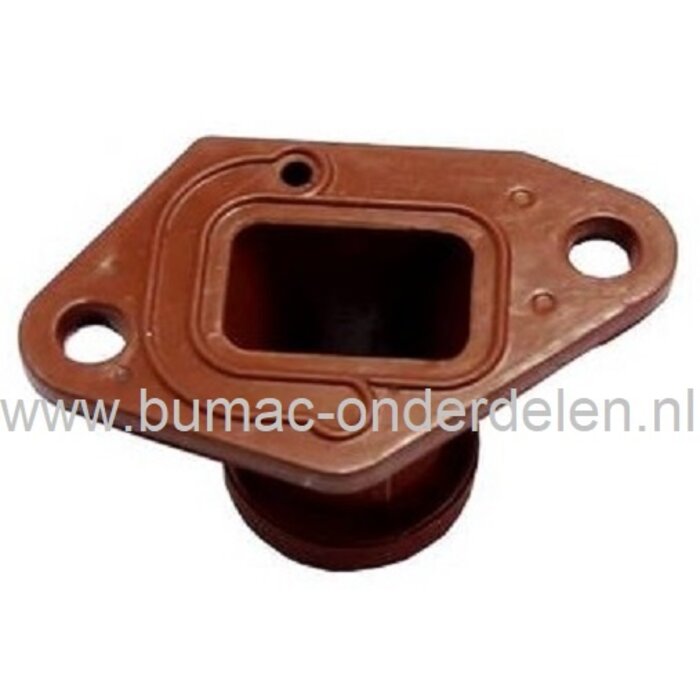 Inlaatspruitstuk voor Dolmar en Makita Kettingzaag, Motorzaag, Aansluiting Carburateur voor Dolmar PS222TH, Makita DCS230T, Aansluitrubber Vergasser PS-222-TH, DCS-230-T