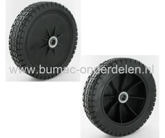 Kunststof Wiel Ø 200 mm voor Honda HRB215, HRB423, HRB425, HRB475, HRB476C1, HRB535K3, HRB536C, HRD535, HRD536C Grasmaaier, Grasmaaierwiel met Stalen Lager voor HONDA Loopmaaiers, Gazonmaaiers, Cirkelmaaiers