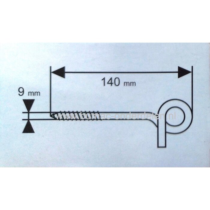 Plafondhaak Ø 9 lengte 140 mm Verzinkt Houtdraad voor Schommel, Tuingereedschap, Fiets, Plantmanden, Lantaarns, Lampen, Staalkabels, Schalmketting, Touwen,  Industrie Werkplaats, Garage Schuur, Tuin, Plafond haak, Bevestigingshaak, Binnen/buitengebruik