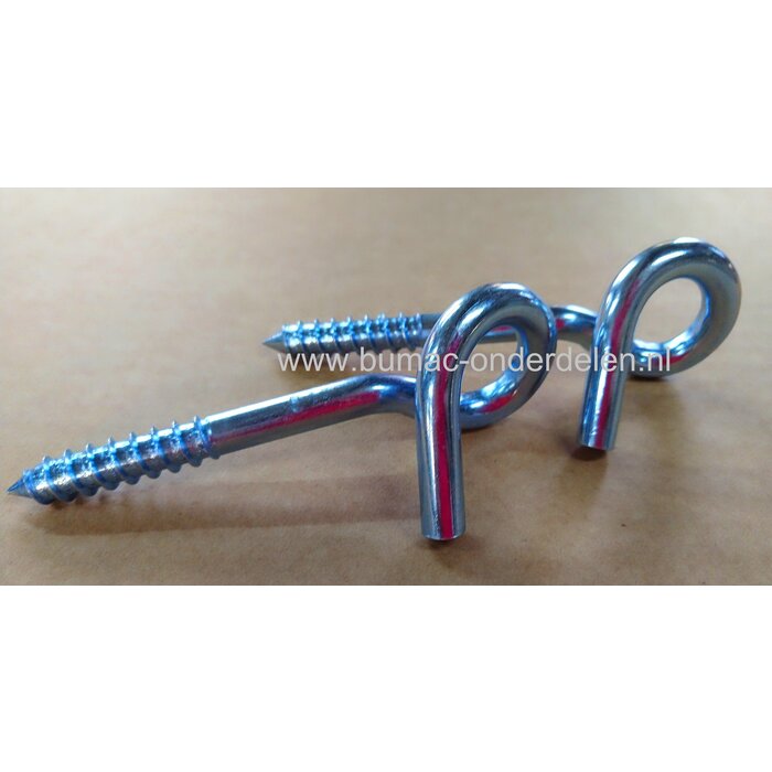 Plafondhaak Ø 10 lengte 160mm Verzinkt Houtdraad voor Schommel, Tuingereedschap, Fiets, Plantmanden, Lantaarns, Lampen, Staalkabels, Schalmketting, Touwen,  Industrie Werkplaats, Garage Schuur, Tuin, Plafond haak, Bevestigingshaak, Binnen/buitengebruik