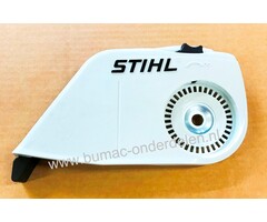 Koppelingsdeksel voor Stihl MS261C, MS271C, MS291C, MS361, MS362 Kettingzaag, Rechter Zijkap, Deksel voor Bevestigen van Zaagblad, Stihl Kettingtandwieldeksel, MS-261-C, MS-271-C, MS-291-C, MS-361, MS-362, onderdeel