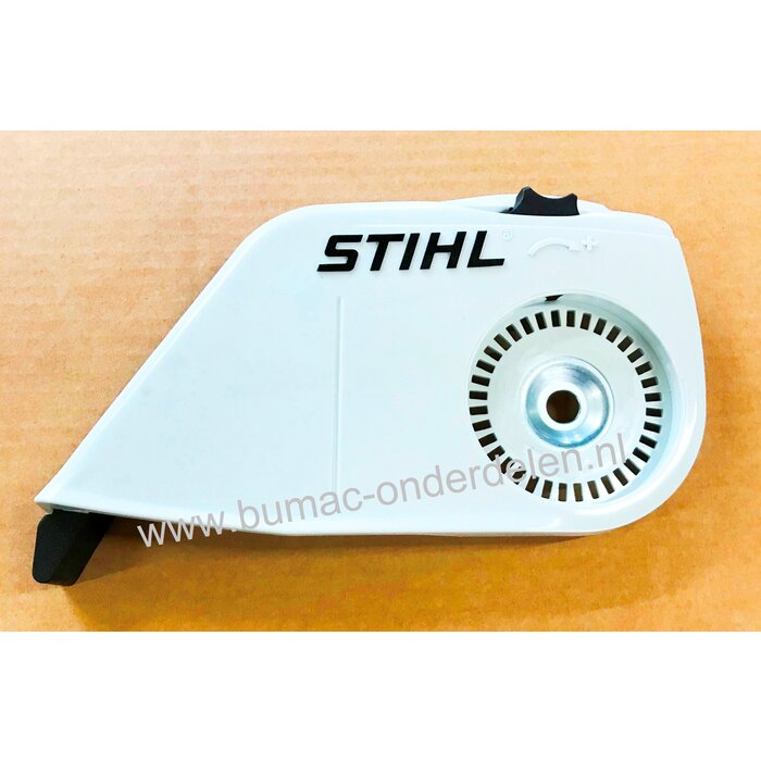 Koppelingsdeksel voor Stihl MS261C, MS271C, MS291C, MS361, MS362 Kettingzaag, Rechter Zijkap, Deksel voor Bevestigen van Zaagblad, Stihl Kettingtandwieldeksel, MS-261-C, MS-271-C, MS-291-C, MS-361, MS-362, onderdeel