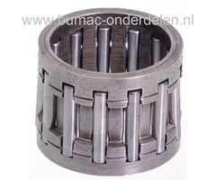 Naaldlager voor Husqvarna, Jonsered, Partner, McCulloch Kettingzaag, HUSQVARNA 40, 45, 49, 51, 55, 61, 254, 257, 262XP, 268, 272XP, 545, 550XP, 550XPG, 555, 556, 560XP, 560XPG, 562XP, 562XPG, JONSERED 2041, 2045, 2050, 625, 630, 670, CS2252, CS2253, CS225