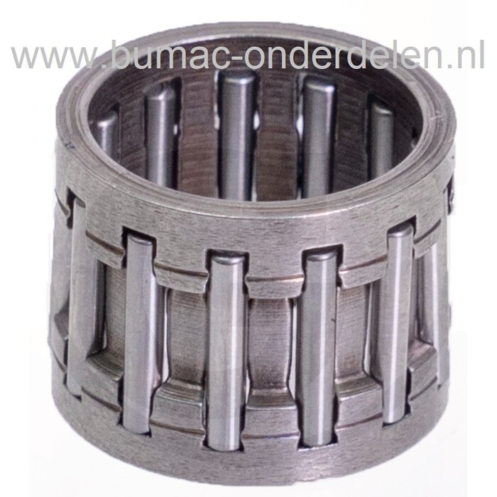 Naaldlager voor Husqvarna, Jonsered, Partner, McCulloch Kettingzaag, HUSQVARNA 40, 45, 49, 51, 55, 61, 254, 257, 262XP, 268, 272XP, 545, 550XP, 550XPG, 555, 556, 560XP, 560XPG, 562XP, 562XPG, JONSERED 2041, 2045, 2050, 625, 630, 670, CS2252, CS2253, CS225