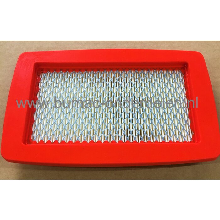 Luchtfilter voor Husqvarna - Jonsered - Komatsu Zenoah  170BF, 170BT, 180BF, 180BT, 370BFS, 370BTS, 380BFS, 380BTS, 570BFS, 570BTS, 580BFS, 580BTS, BB2280, EBZ8500 voor Bladblazer, Papierfilter, Bladzuiger