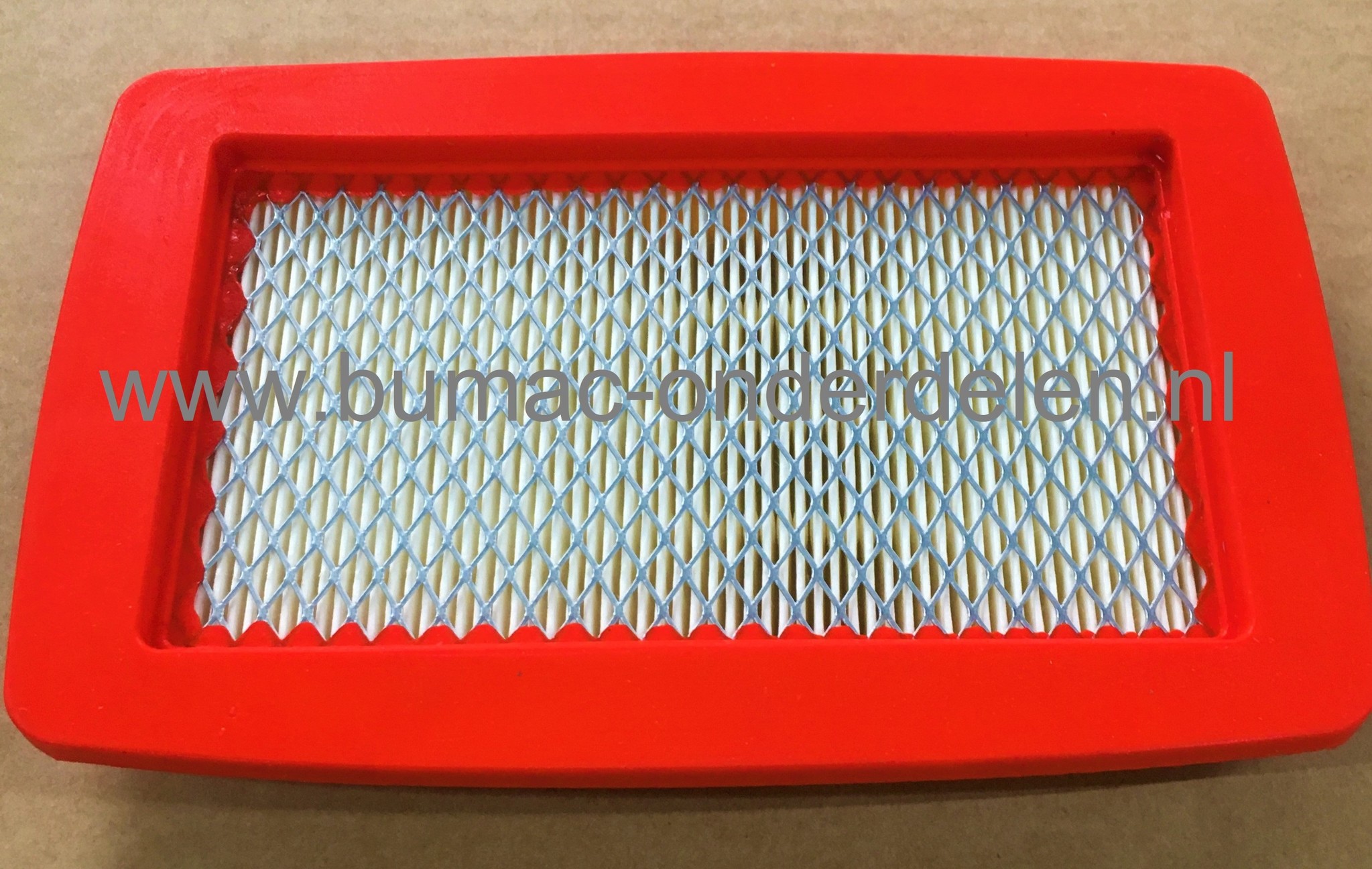 Luchtfilter voor Husqvarna - Jonsered - Komatsu Zenoah  170BF, 170BT, 180BF, 180BT, 370BFS, 370BTS, 380BFS, 380BTS, 570BFS, 570BTS, 580BFS, 580BTS, BB2280, EBZ8500 voor Bladblazer, Papierfilter, Bladzuiger