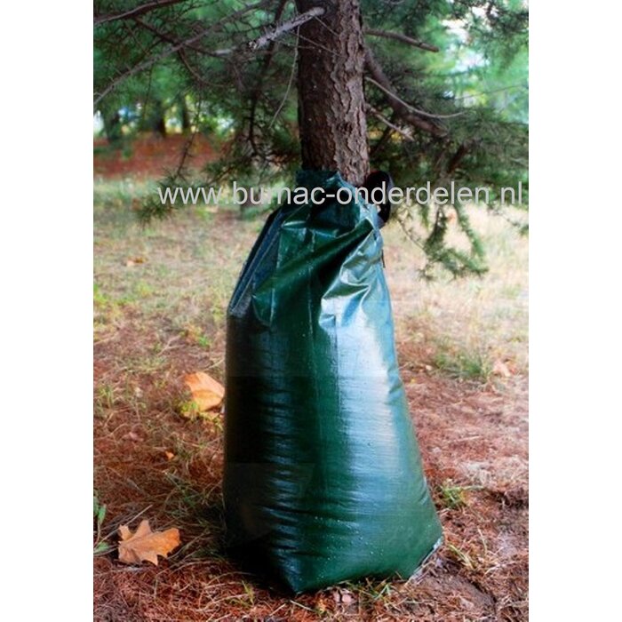 Bewateringszak  75 liter 900 x 520 x 840 Irrigatiezak voor Boomirrigatie Het bespaart zowel watervoorraden als besproeiingstijd.  Effectieve, nauwkeurige waterafgifte direct boven de kluit Te combineren met vloeibare meststoffen Waterafgifte, Waterzak