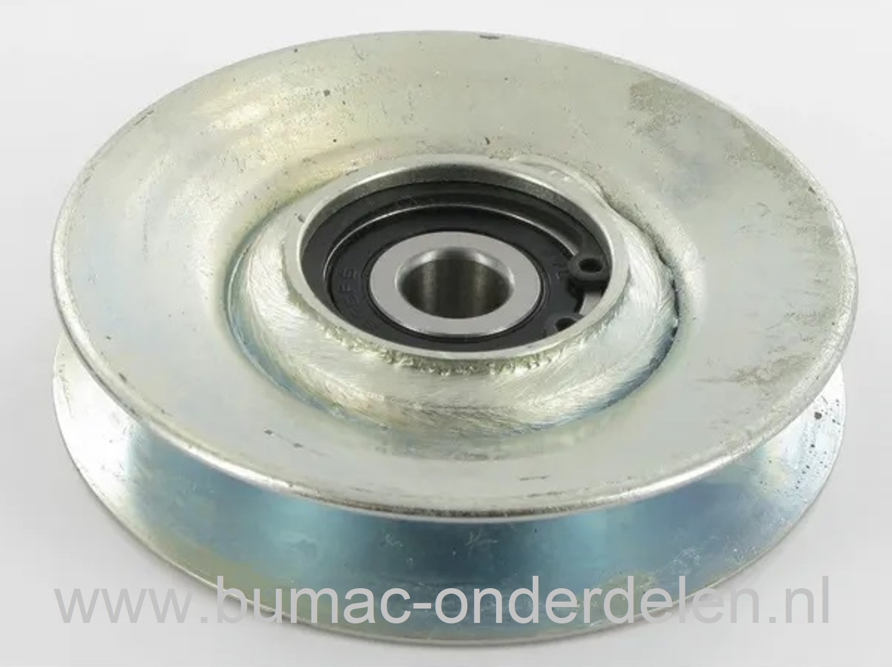 V snaar poelie voor Castel Garden, Stiga, Alpina, Mountfield Zitmaaier, Grasmachine, Spanpoelie, Drukpoelie voor 1228H, 1228M, CT125/72H, Estate Master, ET10/72H, Garden Combi, MF2211H, Skipper 72K, TC105/72. TC115/72, TC125/72