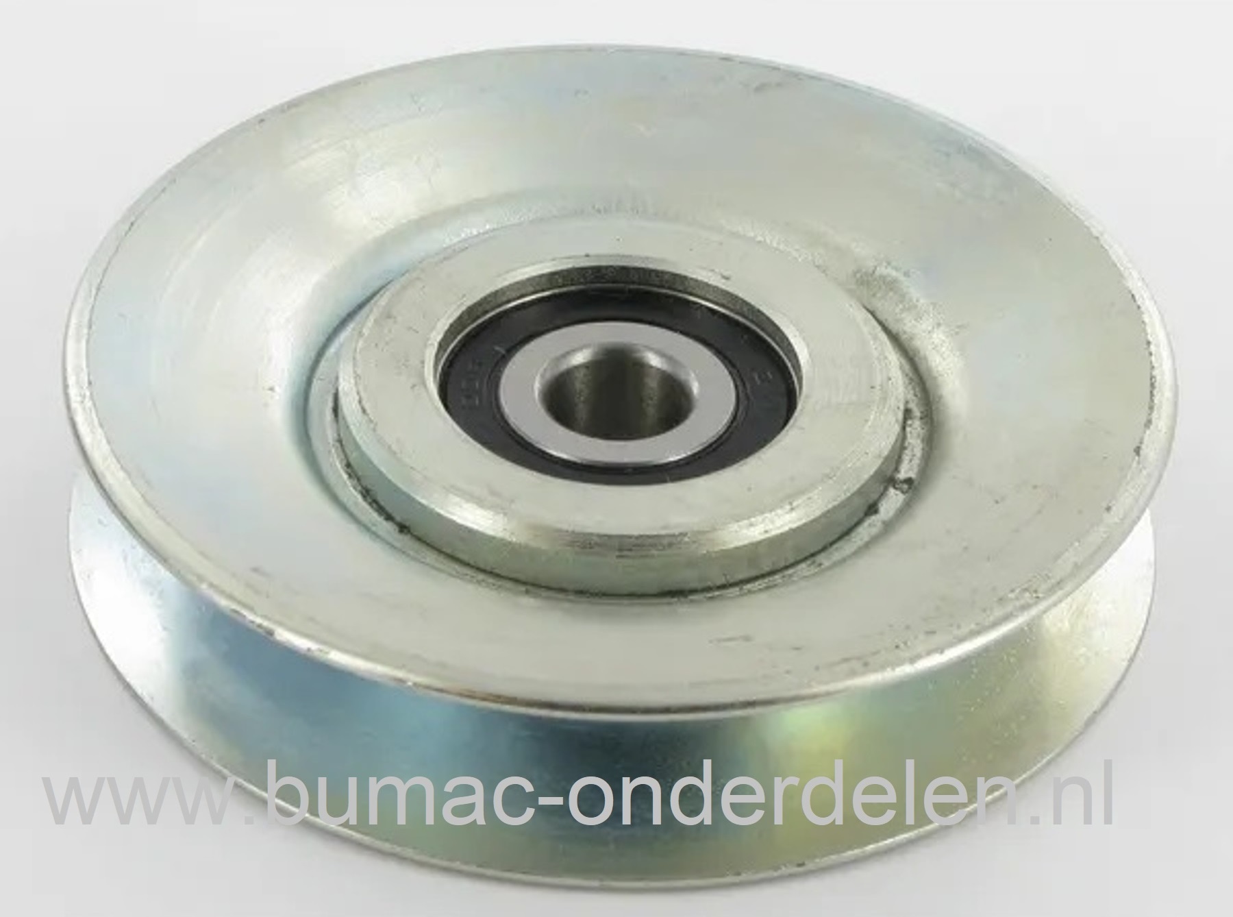 V snaar poelie voor Castel Garden, Stiga, Alpina, Mountfield Zitmaaier, Grasmachine, Spanpoelie, Drukpoelie voor 1228H, 1228M, CT125/72H, Estate Master, ET10/72H, Garden Combi, MF2211H, Skipper 72K, TC105/72. TC115/72, TC125/72