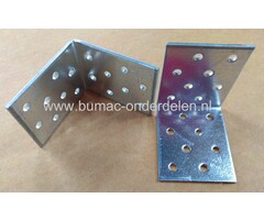 Hoekanker 60x60x50x2,5 mm Verzinkt Een hoekanker is een stalen Verbindingsmiddel die balken loodrecht aan elkaar bevestigd